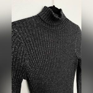 Chico’s. Sparkly turtle neck. Size: 0 / Small